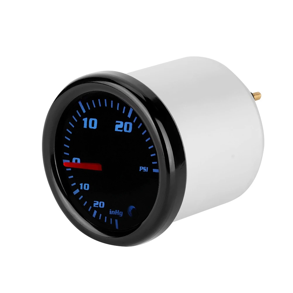 Универсальный автомобильный турбонагнетательный манометр 7 цветов светодиодный