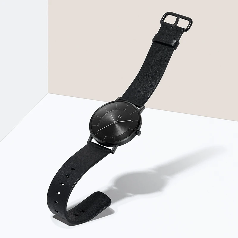 Xiaomi Mijia Mi QUARTZ Watch Classic 3ATM Waterproof 316L Stainless Steel Dial Genuine Leather Strap 2 Years Battery Life - Классические кварцевые часы Xiaomi Mijia Mi с водонепроницаемостью 3ATM, циферблат из нержавеющей стали 316L и подлинным кожаным ре