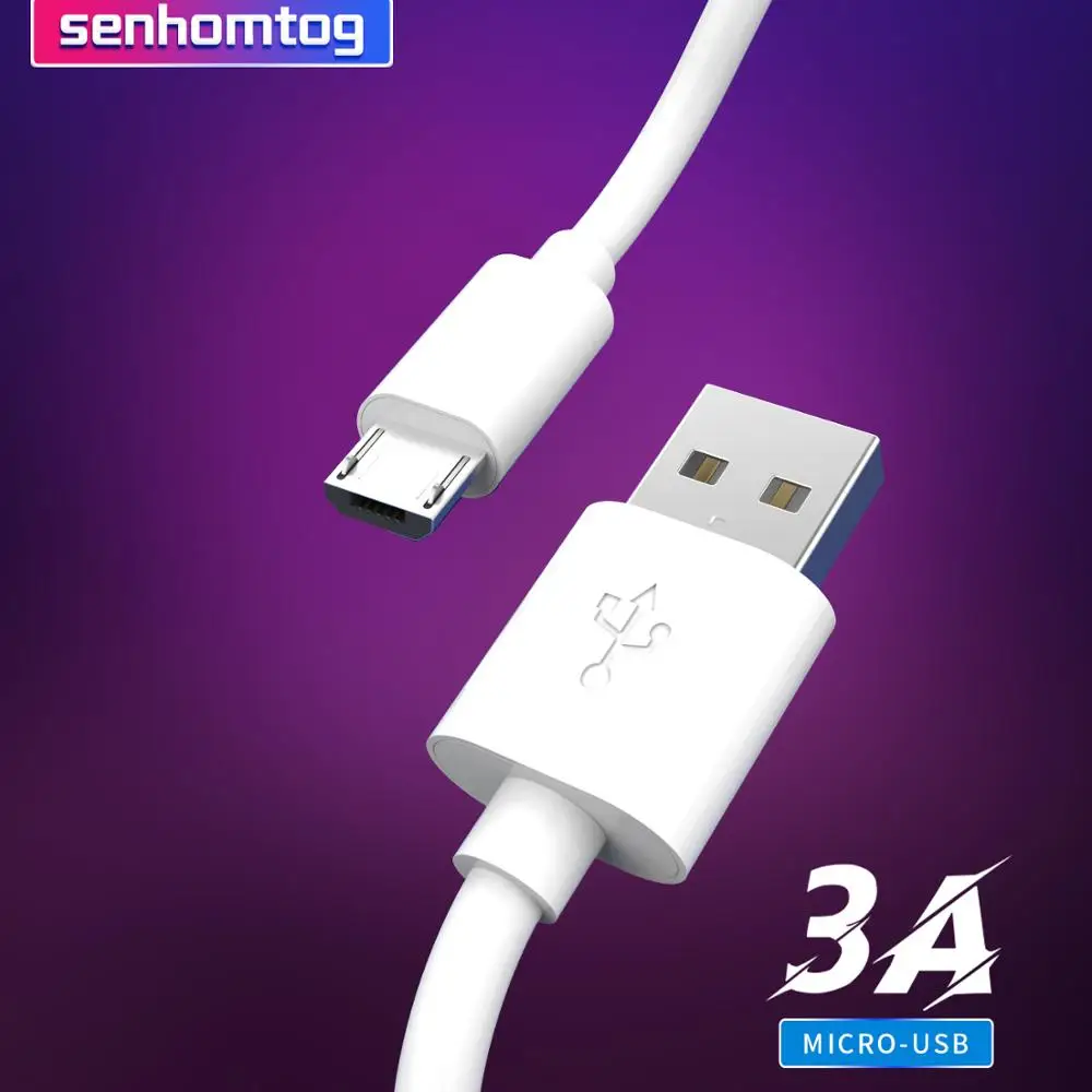 Кабель Micro USB Senhomtog зарядное устройство с быстрой зарядкой кабель Data Cabel