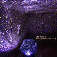 led night light lamp starry sky projector home planetarium christmas gift diy for child decoration bedroom remote 7colors usb 5v