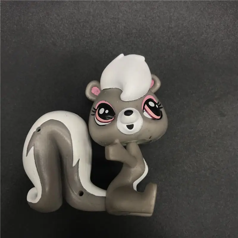 LPS фигурка игрушки фигурка животного игрушка котенок пони пуп мультфильм фильм Животное действие мини игрушка Коллекция Редкие Гламурные детские игрушки подарок - Цвет: Золотой