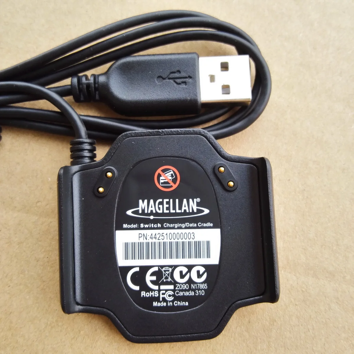 

Magellan switch usb charging and data cradle