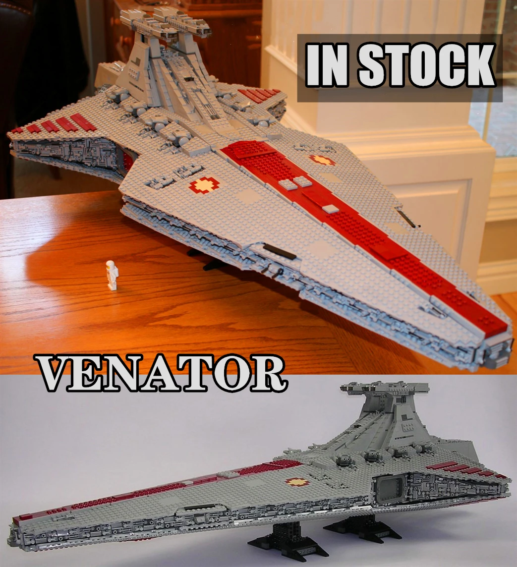 05077 Lepinblocks UCS венатор Звездный Разрушитель совместимый Moc Набор строительных