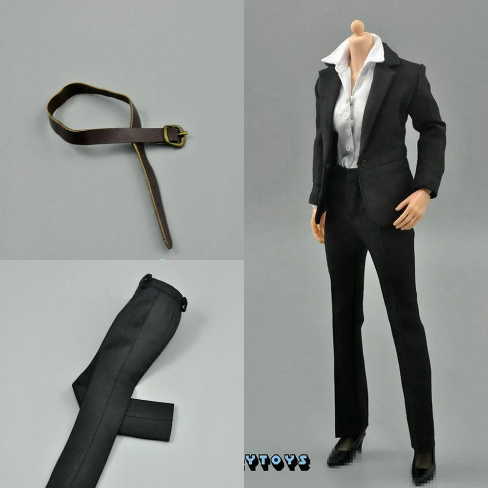 

1/6 Female Business Suit Costume Career Office Set Fit 12in.Action Figure Doll