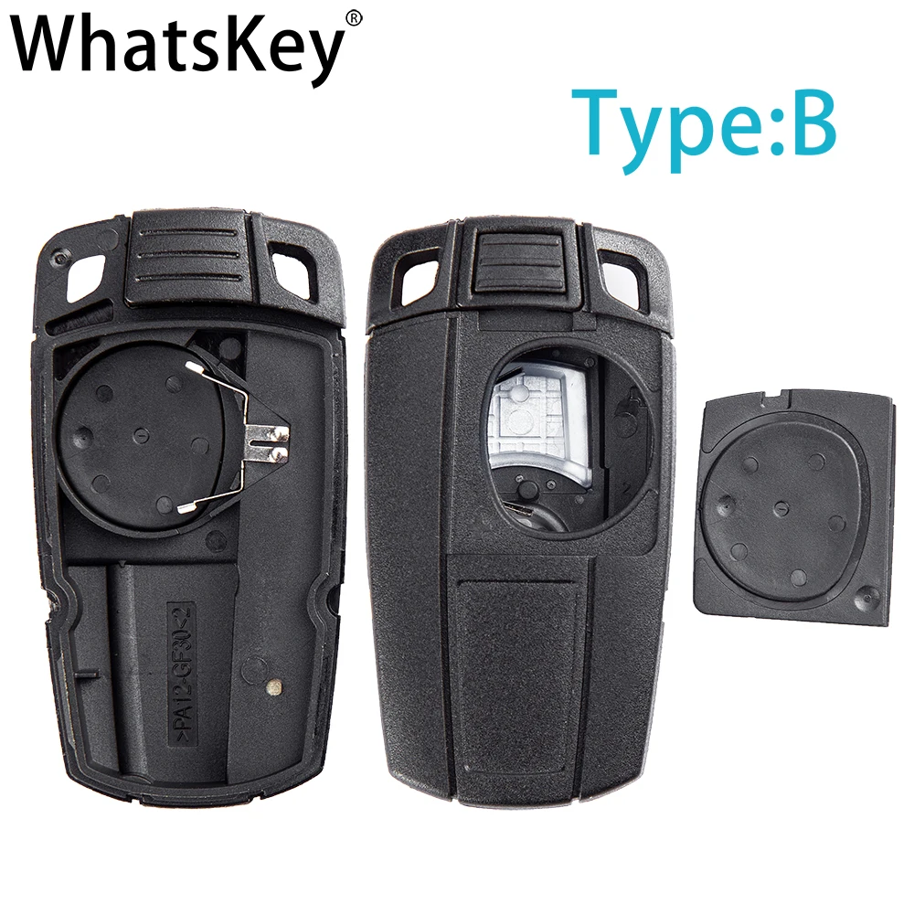 Умный чехол для ключа с тремя кнопками BMW 1 3 5 6 серии E60 E70 E71 E72 E82 E87 E88 E89 E90 E91 E92 X5