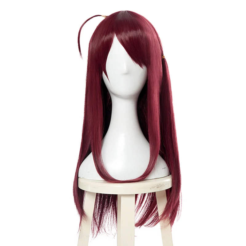 Парик для косплея женский длинный прямой термостойкий парик из синтетических