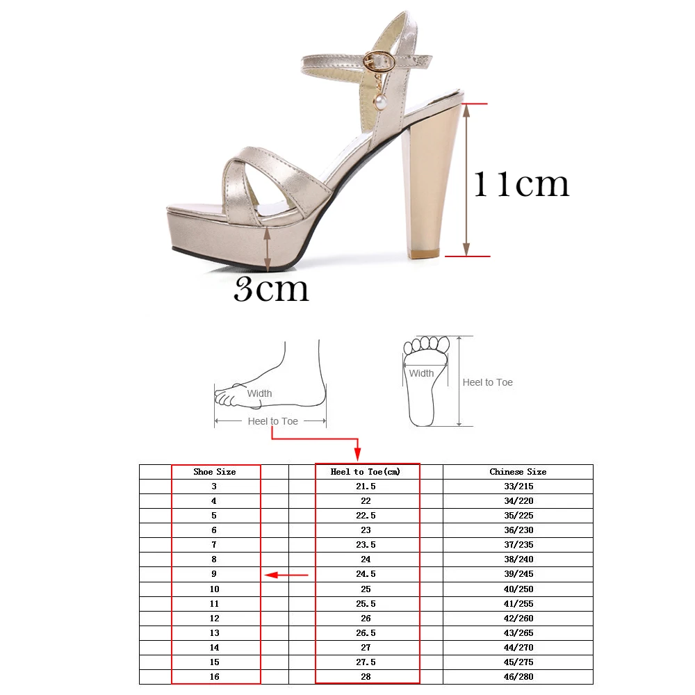 Босоножки CDPUNDARI женские на очень высоком каблуке сандалии платформе летняя обувь