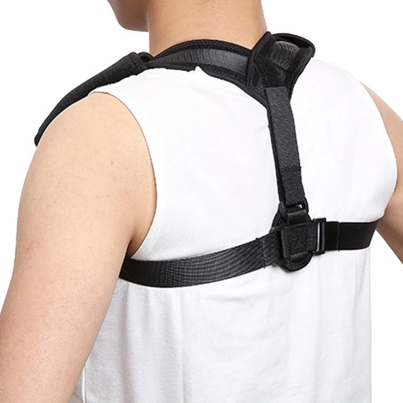 Корректор осанки для спины корсет ключицы выпрямитель позвоночника