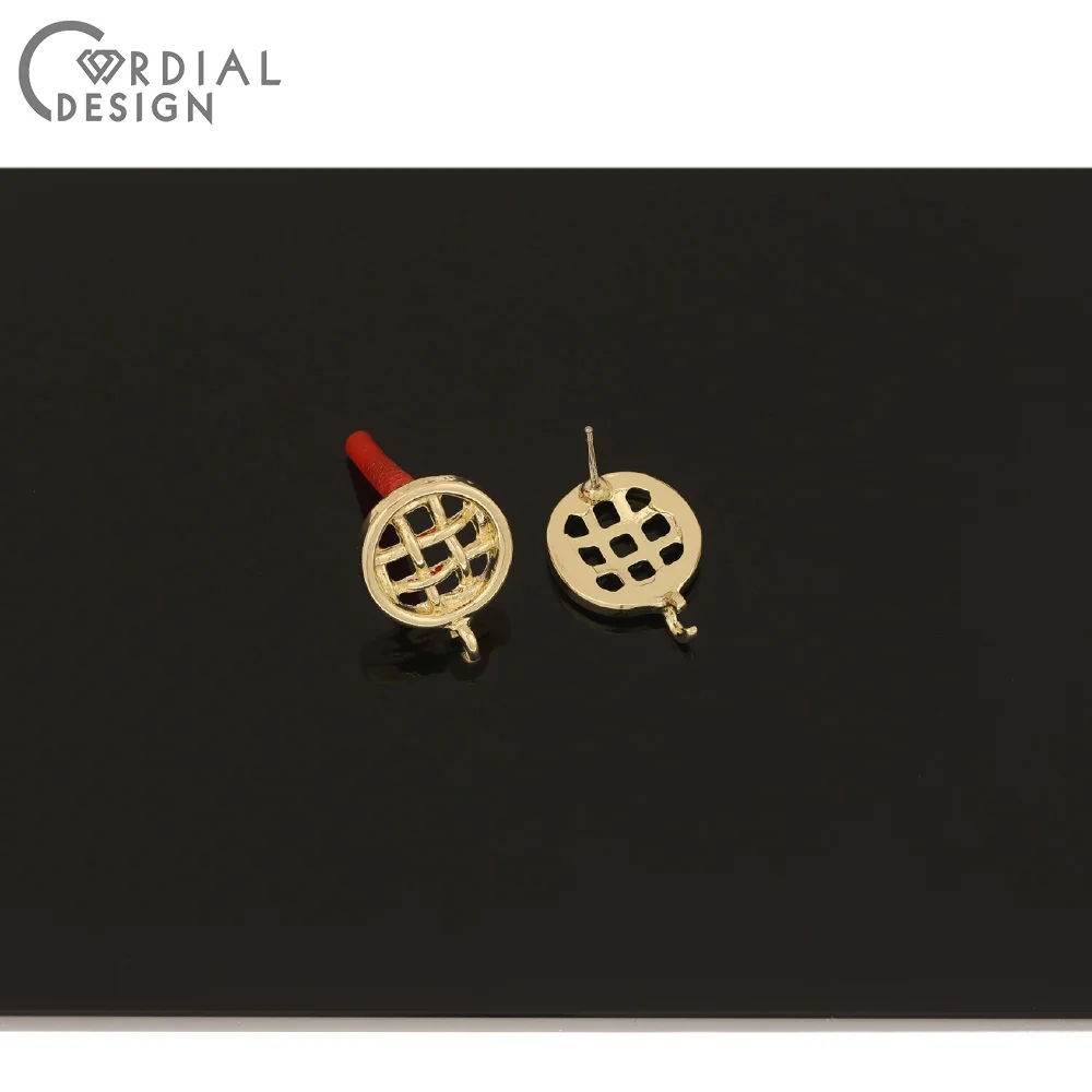 

Cordial Design 100Pcs 13*18MM Jewelry Accessories/Hand Made/DIY Making/Jewelry Findings & Components/Net Shape/Earrings Stud