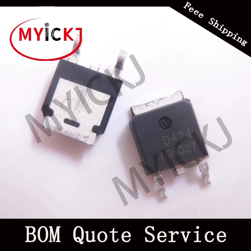 10 шт. AOD424 TO 252 20V n канальный MOSFET IC чип|Светодиодные чипы| |