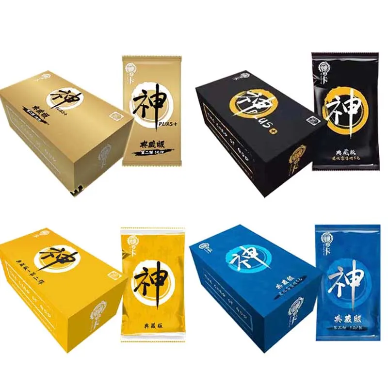 Оригинальная карта Бога плюс Аниме фигурки коллекционные карты рассекающий