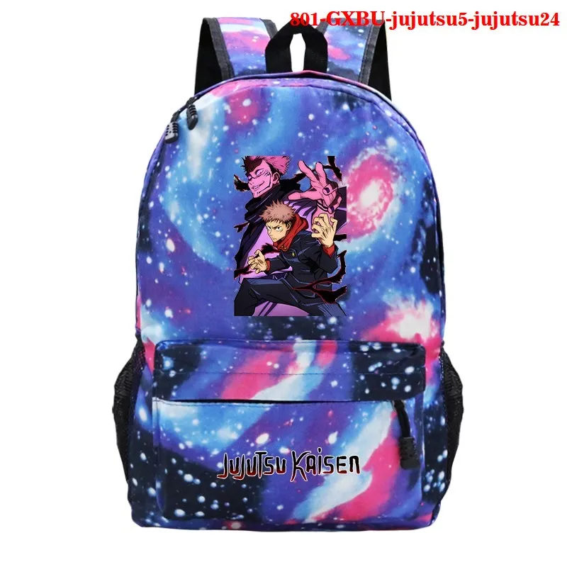 

Jujutsu Kaisen Backpack Student School Bags Teenage Girls Boys Jujutsu Kaisen Anime Backpack Book Bags Travel Bagpack Laptop Bag