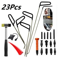 23pcs automotive paintless dent repair removal tools puller kits hail repair tools hooks rods wedge pump tap down pen