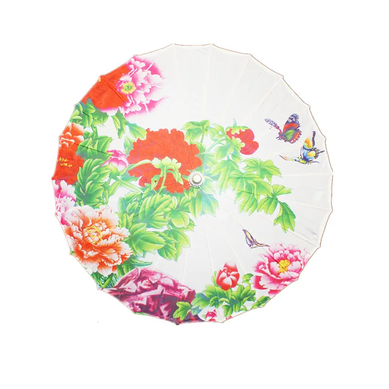 

Silk Rainproof Antique Classical Hanfu Oiled Paper Umbrella Photography Prop Dance Umbrella parasol guarda chuva Chinese Women