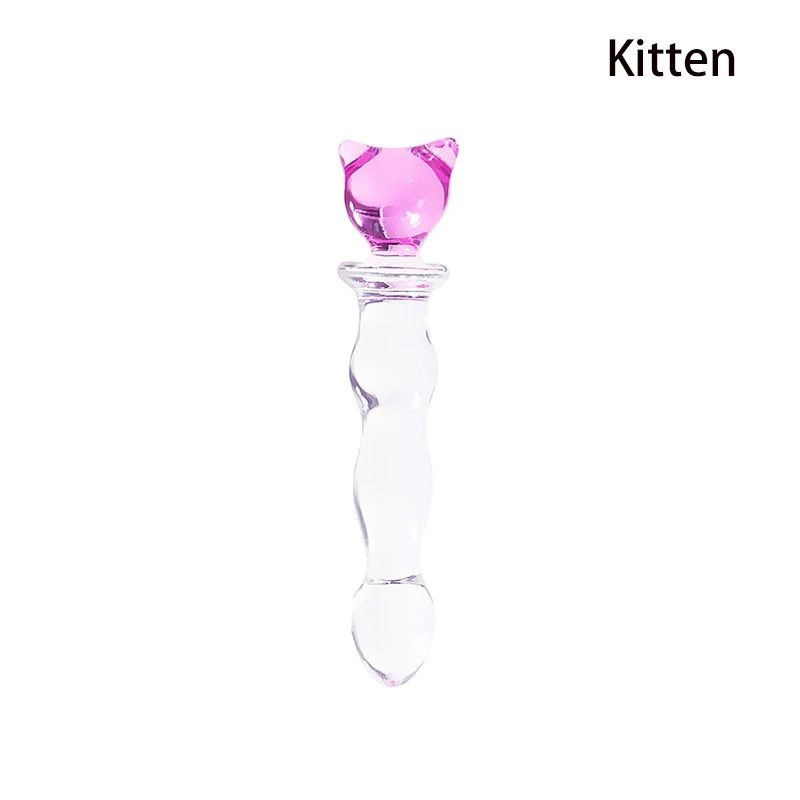 Gay Sex Products Butt Plug Vaginal Anal Stimulation Vibrator Beads Crystal Glass Dildo Penis For Women toys | Красота и здоровье