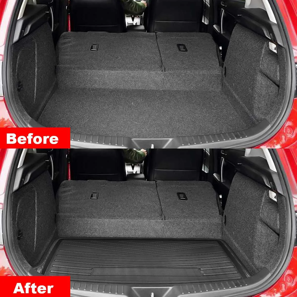 Коврик для багажника автомобиля коврик матовый напольный Mazda 3 2014 2015 2016 2017 2018