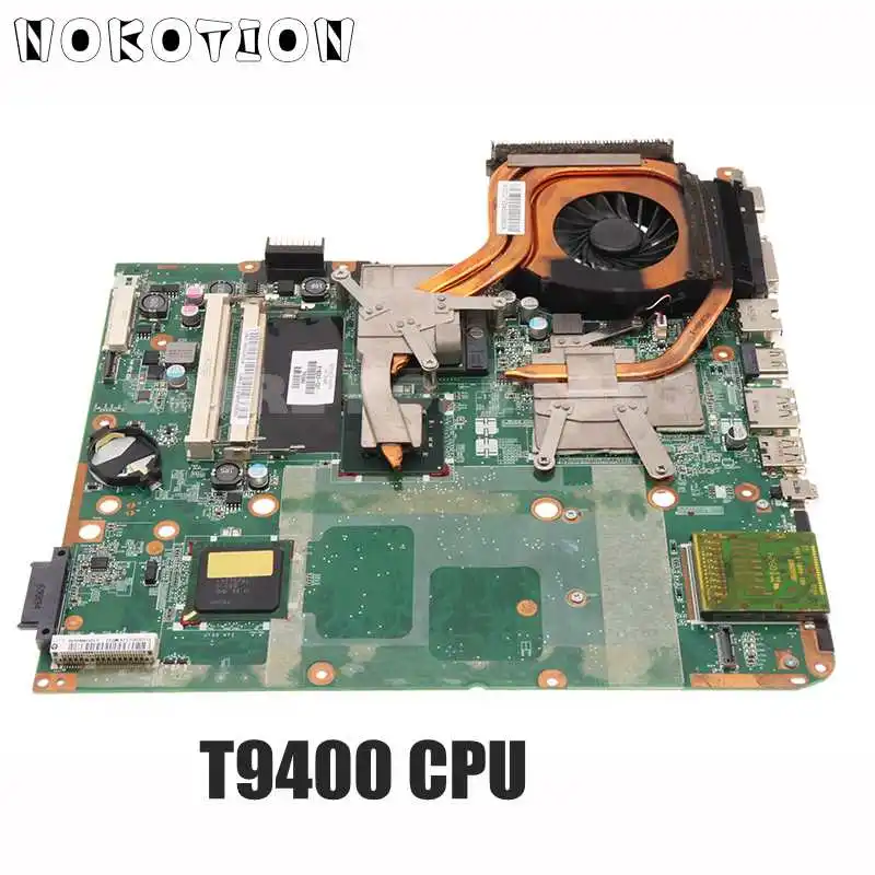 

NOKOTION 516293-001 516294-001 аккумулятор большой емкости для HP DV7-3000 DV7-2000 материнская плата T9400 Процессор + радиатора подходит для 509403-001 509404-001 574680-001 акку...