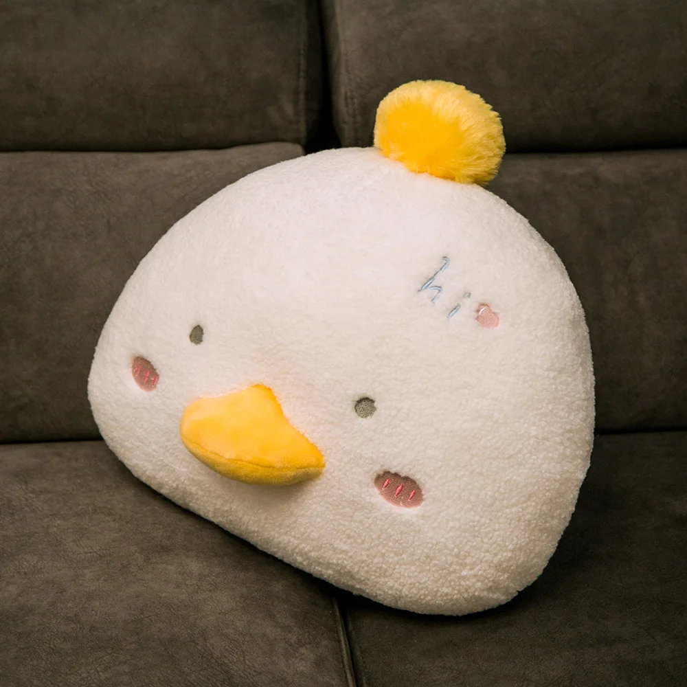 Милая Утенок плюшевая игрушка подушка детская для сна утенок диван автомобиля
