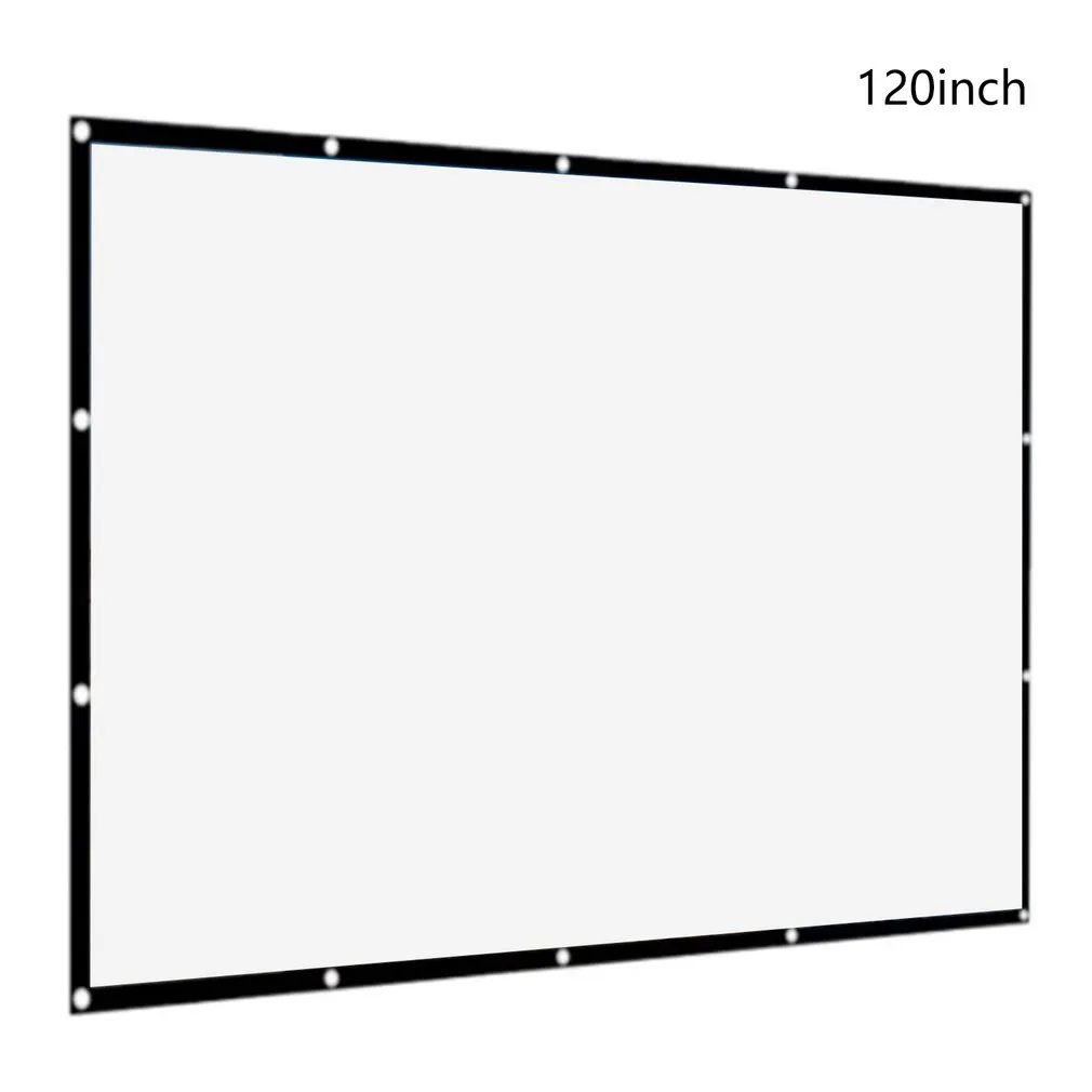 

Portable Polyester Soft Screen Projector Outdoor Film Projection Screen Home Theater Movie Screen Indoor Projection Screen