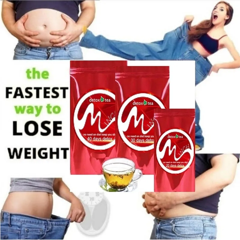 Нежный Детокс диета Чай для похудения природного чай сжигающий жир Вес потери 100%