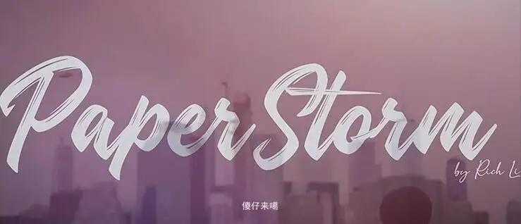 

PaperStorm by Rich Li - MAGIC TRICKS