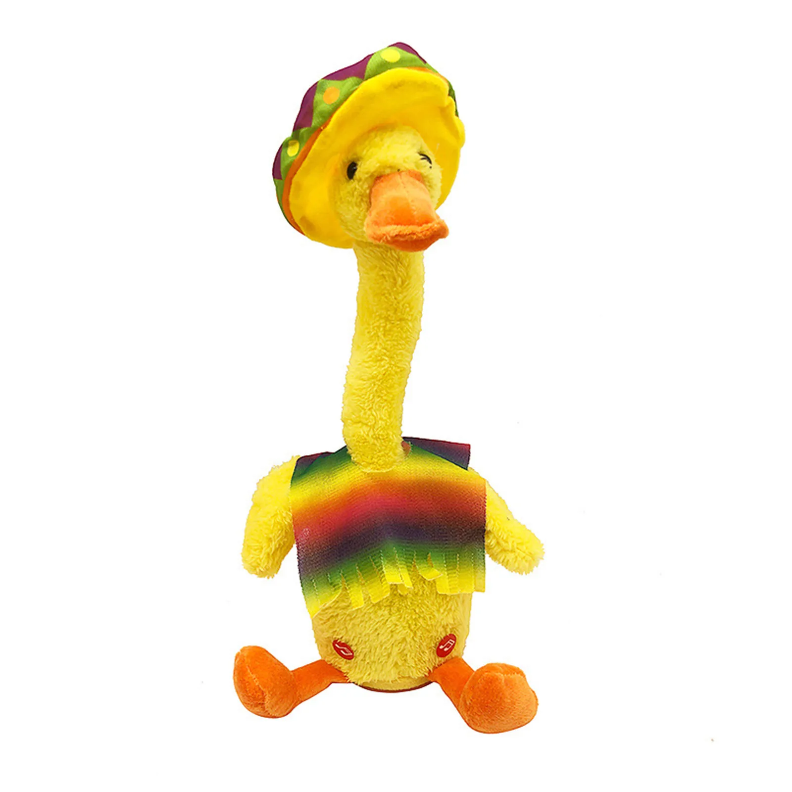 Пение кактус утка игрушка танцующий плюшевые забавные кактусы куклы для