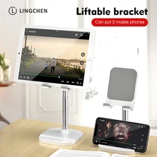 LICHEERS Phone Stand For iPhone 12 11 Portable Phoone Holder Stand Free Height Expansion Mobile Phone Holder for Xiaomi Samsung