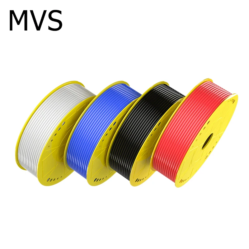 

MVS 1/8 1/4 3/8 1/2 5/32 5/16 3/16 дюймовый линейный трубчатый Пневматический воздушный кабель для полиуретанового шланга