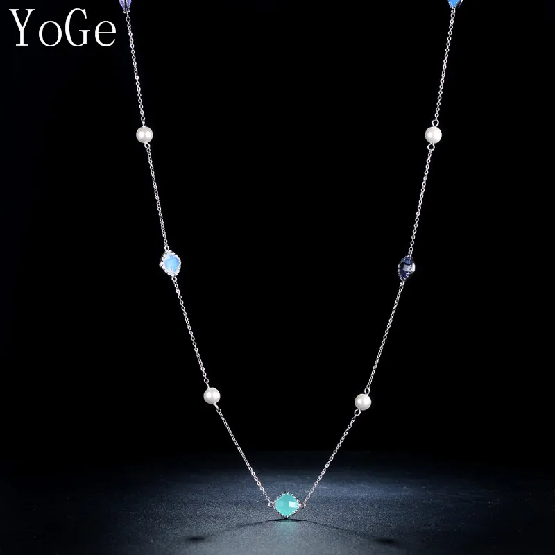 YoGe ювелирные изделия для свадьбы и вечеринки P1183 роскошное многоцветное женское