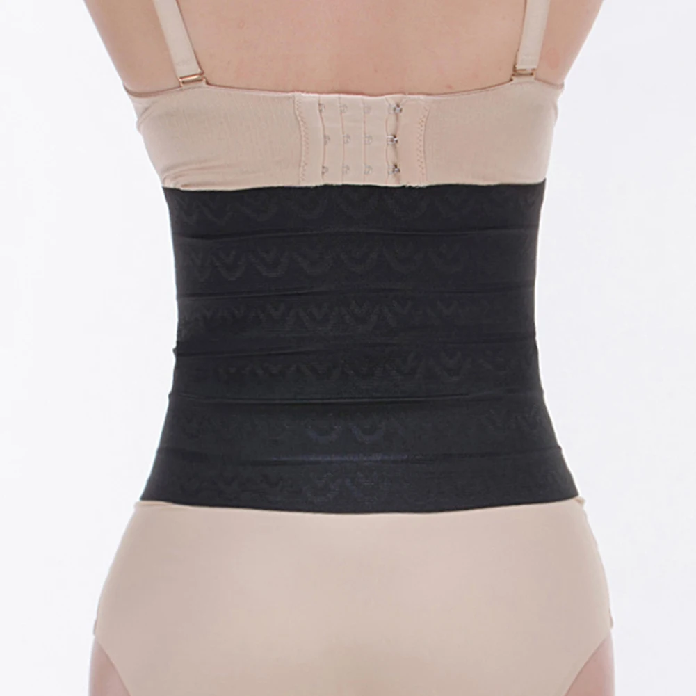 Женский корсет под грудь пояс для похудения резиновый 3 однобортных пряжки