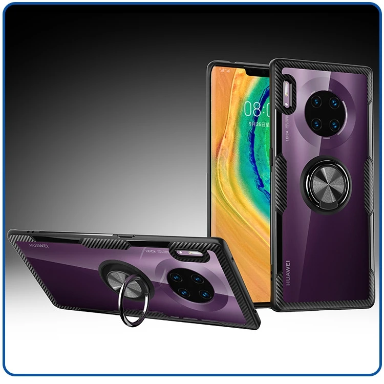 Невидимый кронштейн для Huawei Mate 30 20 Pro Lite P30 P20 Honor чехол прозрачный акриловый