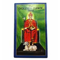 79pcs golden dawn tarot divination deck oracle card family party playing cards board game
