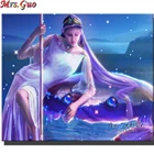 Алмазная живопись со знаками Зодиака, 12 созвездий, алмазная вышивка 5D сделай сам, рак, девочка, подарок на день рождения, ручная работа, домашний декор