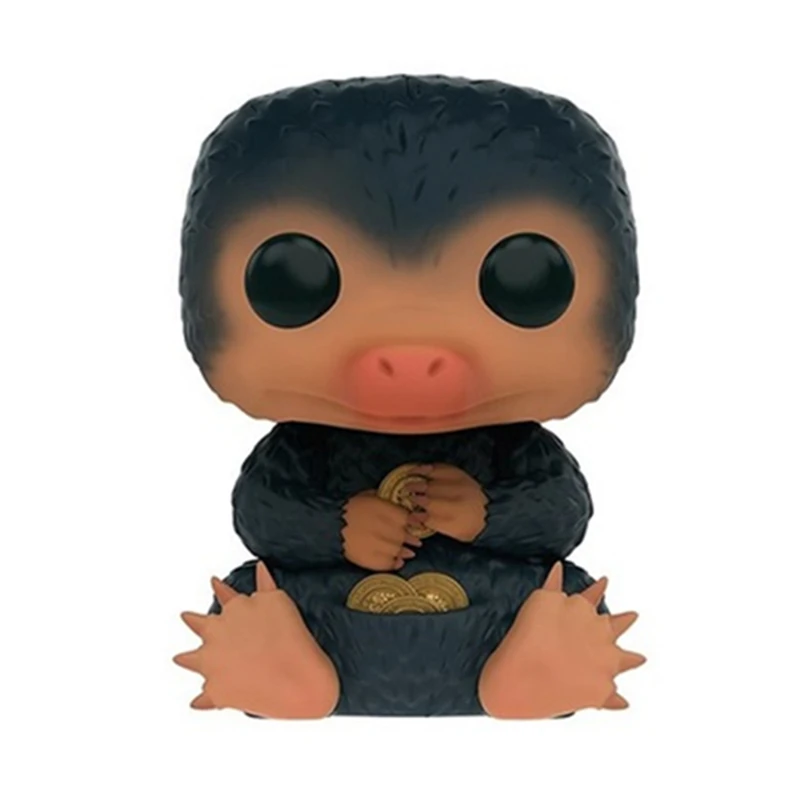 Звери Персиваль могил Niffler Thestral Augurey & штакетника покрытая фигурка Статуэтка