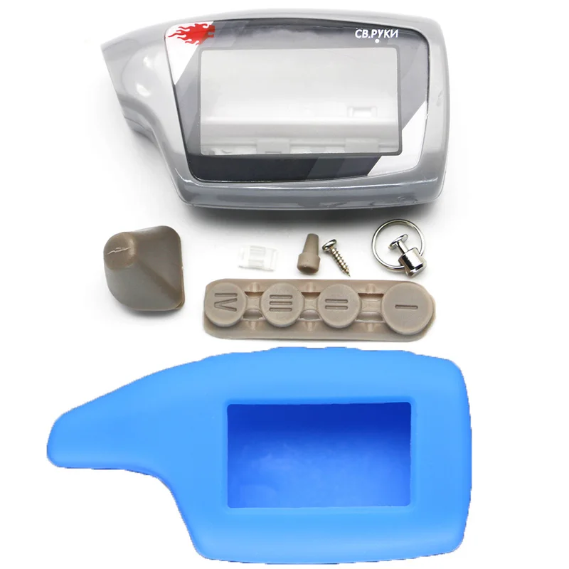 Силиконовый чехол для ключей M6 с ЖК дисплеем и пультом дистанционного управления