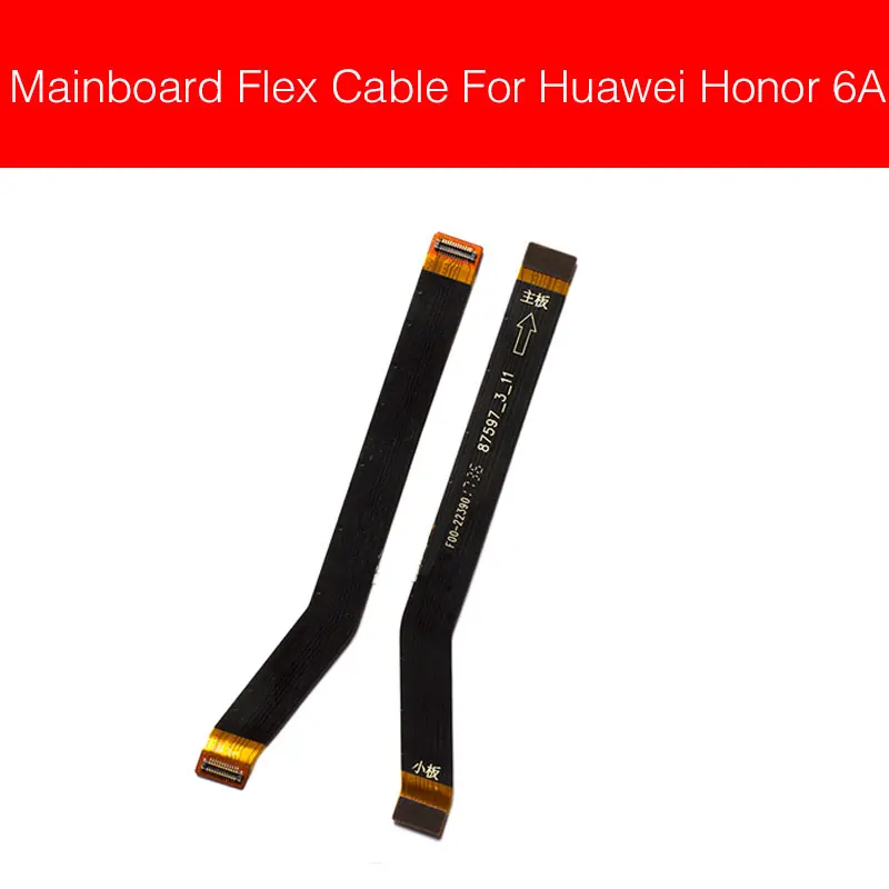 Разъём материнской платы flex кабель для huawei Honor 5A 5C 5X6 6A 6X 7A 7X 8A 8C 8X материнская плата основная плата Flex ленты Запчасти