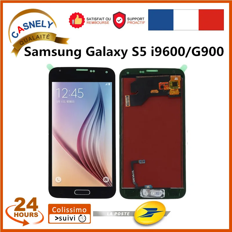 

Assembly Mobile Display Screen For SS S5 Touch Screen Digitizer LCD Display For SS S5 Assembly Screens Replacement Accessories