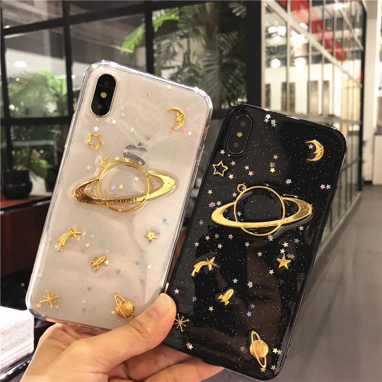Для iPhone 11 Pro Max X XS XR 6 6s 7 8 Plus чехол из эпоксидной смолы с трехмерной защитой от