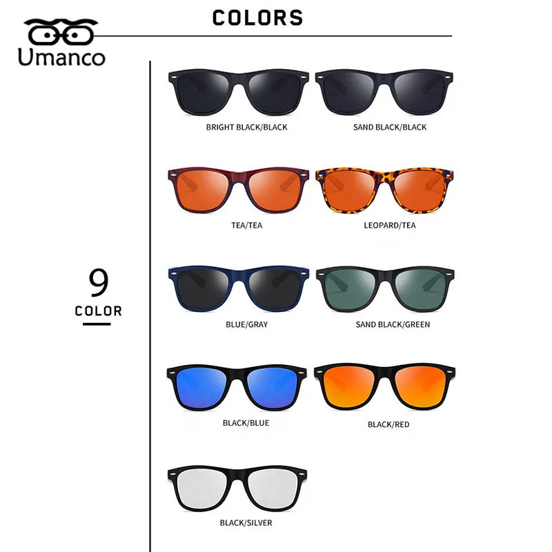 Umanco 2021 новые модные красивые поляризационные солнцезащитные очки для женщин и