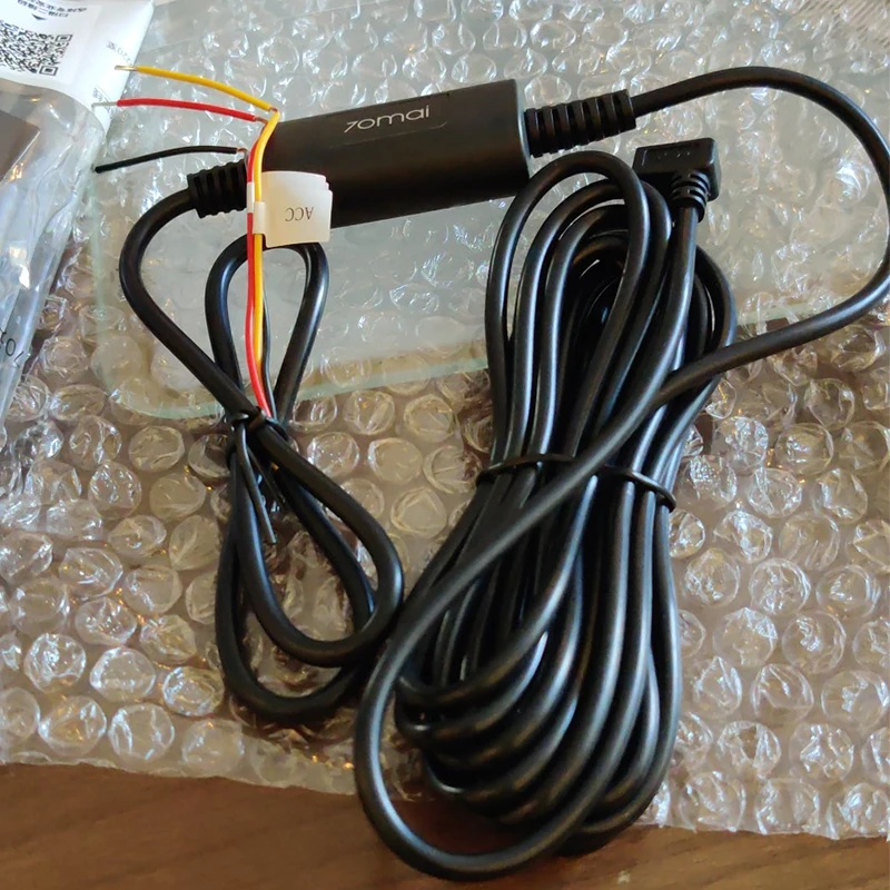 Комплект оборудования 70mai Hardwire для видеорегистратора A800 4K A800S Reaview Camera Wide D07 Dash Cam Pro