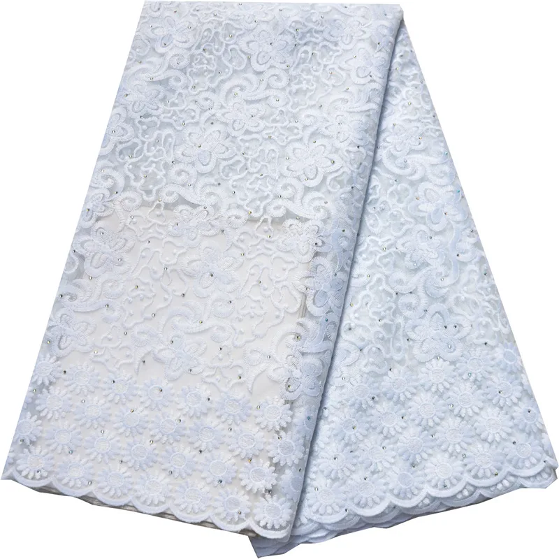 Африканская кружевная ткань заводского производства качественная французская