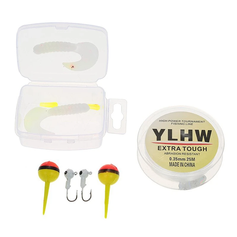 Рыболовная катушка комбо набор Мини Телескопическая портативная карманная