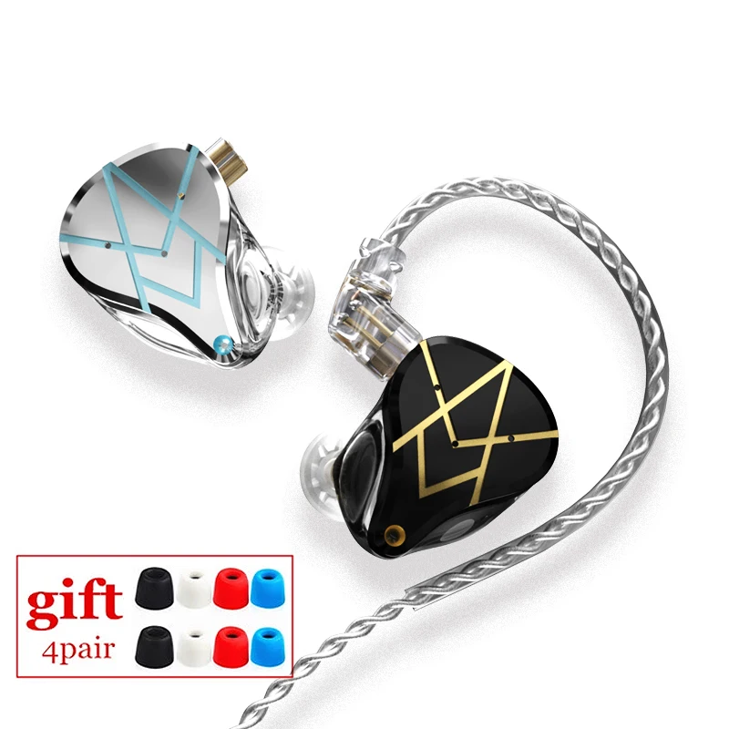 

KZ ASX 20BA HIFI наушники в ухо, бас DJ монитор, наушники с шумоподавлением KZ ZSX ZAX ZSN PRO X ZST X CCA CA16