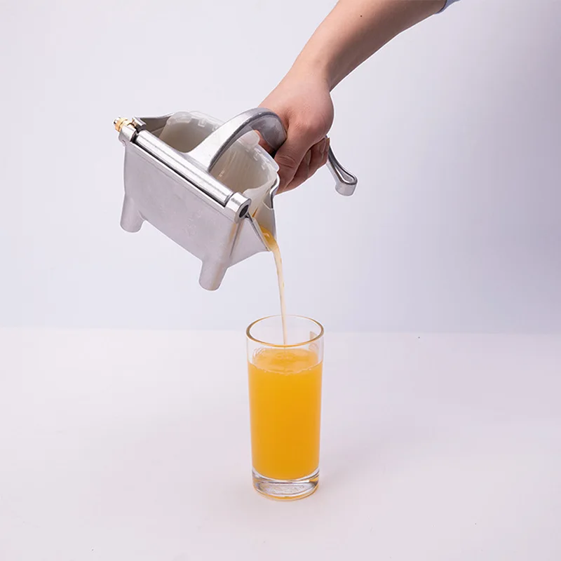 

BORREY Stainless Steel Hand Squeeze Fruit Juice Manual Juice Machine Orange Lemon Smoothie Citrus Juicer Press Fruit Machine
