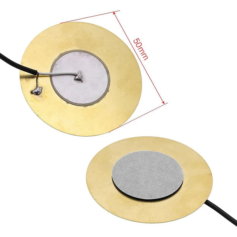 2 шт. 50 мм гитарный Пикап пьезоэлектрический преобразователь предварительно