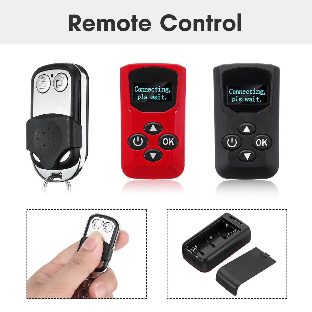 

For 5kw/8kw Car Heater 12/24V Air Diesel Heater Parking Heater LCD Thermostat Display Switch & Remote Controller Car Accessories