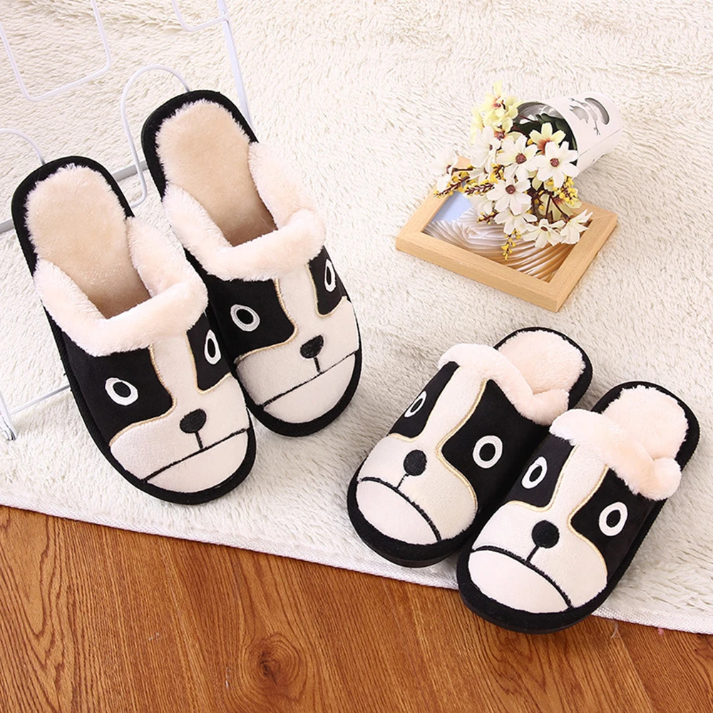 Зимние Симпатичные теплые домашние тапочки из пены с эффектом памяти для кошек и