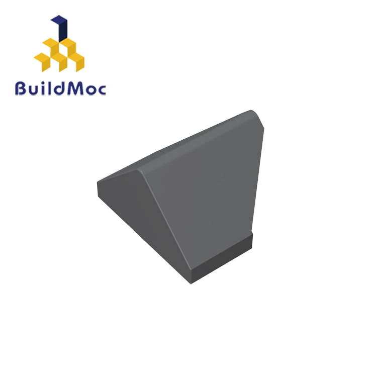 BuildMOC совместимый высокотехнологичный 3049 склон 45 2x1 для строительных блоков