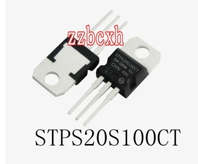 

10 шт./лот новый оригинальный STPS20S100CT STPS20100 TO-220