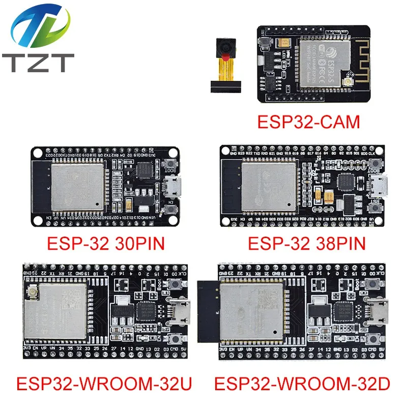Макетная плата ESP32 WiFi + Bluetooth сверхнизкое энергопотребление двухъядерный ESP-32 ESP-32S